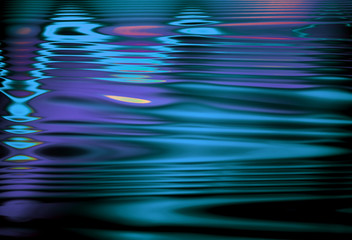 Abstract Ultra Violet Waves Holographic background