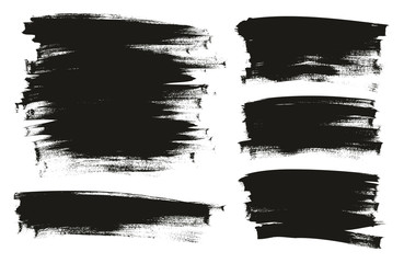 Calligraphy Paint Thin Brush Background Long High Detail Abstract Vector Background Mix Set 150