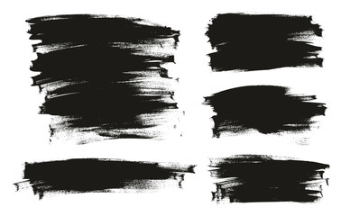 Calligraphy Paint Thin Brush Background Long High Detail Abstract Vector Background Mix Set 149