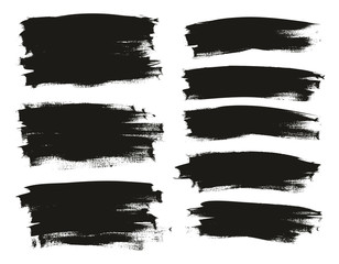 Calligraphy Paint Thin Brush Background Long High Detail Abstract Vector Background Mix Set 57