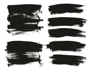 Calligraphy Paint Thin Brush Background Long High Detail Abstract Vector Background Mix Set 41