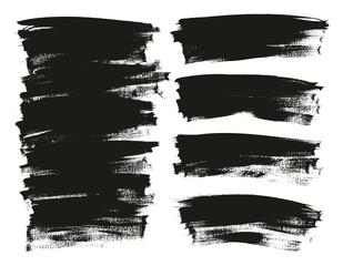 Calligraphy Paint Thin Brush Background Long High Detail Abstract Vector Background Mix Set 24