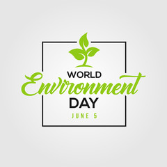 World Environment Day Vector Design Template