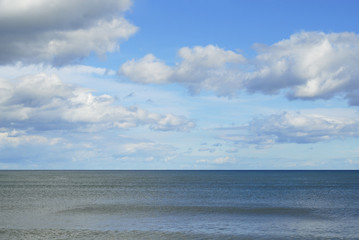 sea and sky	