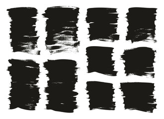 Calligraphy Paint Thin Brush Background Short High Detail Abstract Vector Background Mix Set 25