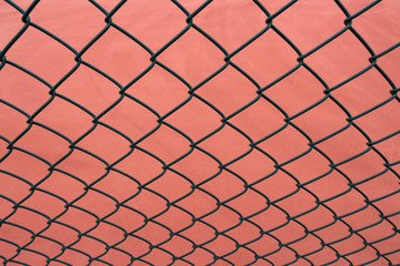 Wire mesh fence for outdoor Plastic cement basketball court