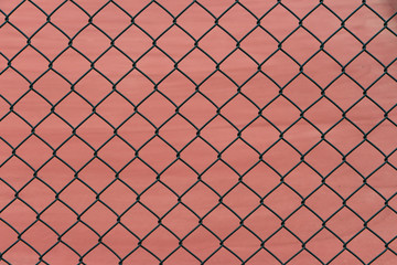 Wire mesh fence for outdoor Plastic cement basketball court