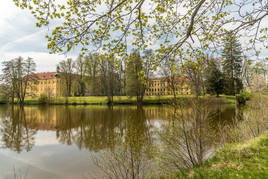 Pr&auml;monstratenser Kloster Tepla in tschechien - B&auml;derdreieck