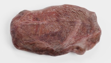 Realistic 3D Render of Beef Steak