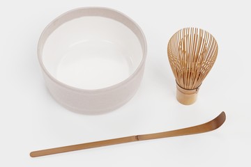 Realistic 3D Render of Matcha Set