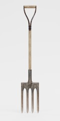 Realistic 3D Render of Pitchfork