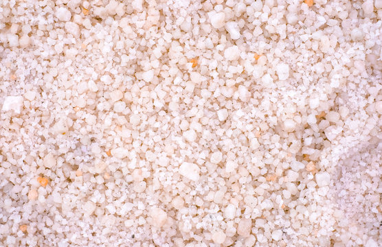 Salt on the salt pink lake