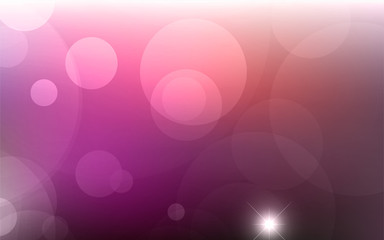 Abstract Bokeh white circle background