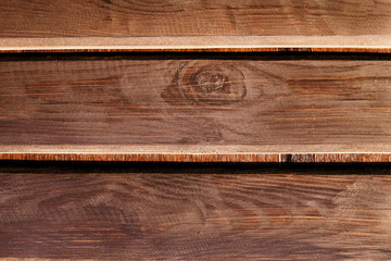 Wood texture. Background of brown wooden boards.
