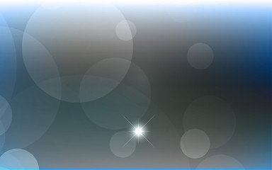Abstract Bokeh white circle background
