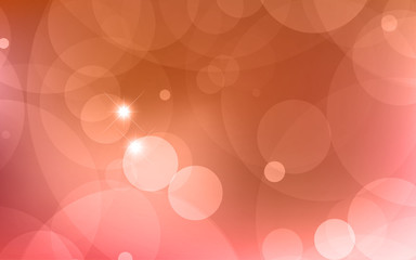 Abstract Bokeh white circle background