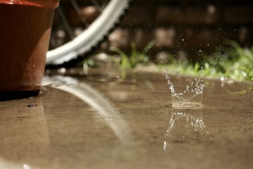 gotas de lluvia