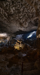 The Surprising Cave, Halong Bay in Vietnam