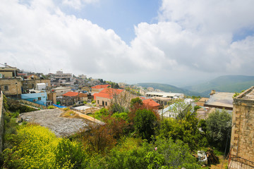 Obraz premium View of Safed, Israel