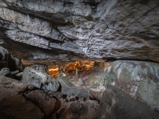 The Surprising Cave, Halong Bay in Vietnam