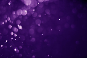 Bokeh purple proton background abstract