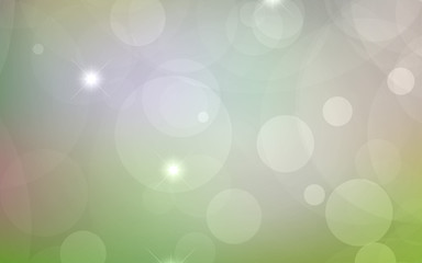 Abstract Bokeh white circle background
