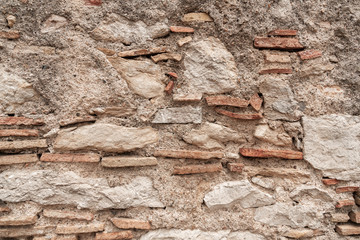 Old stone wall background texture Part of a stone wall, for background or texture