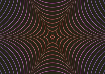 Cover design templates Set with optical illusion effect. Abstract backgrounds with distortion of geometric shapes. Fashionable cover with gradient for magazine, book, poster, presentation.