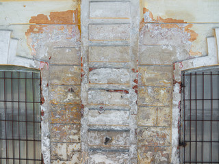 Brick texture, old brickwork. Stone background.