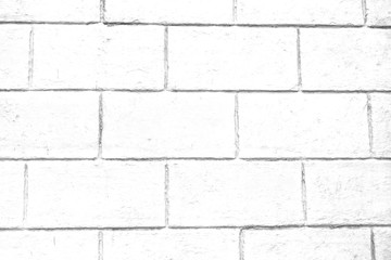 Fototapeta premium The flap of the house is made of white brick. Background.