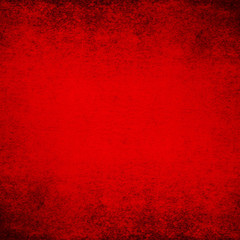 red background