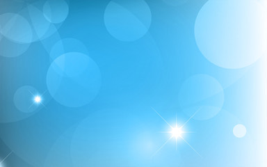 Abstract Bokeh white circle background