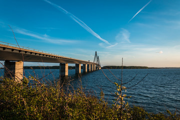 Fototapeta premium Bridge to Farö Island/Danmark