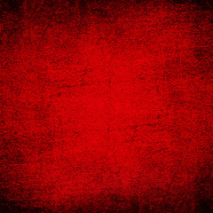 red background