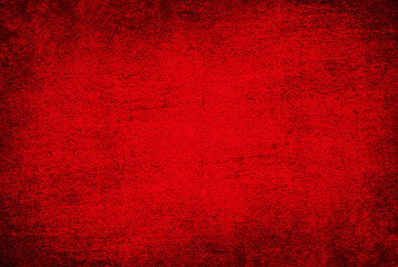 red background