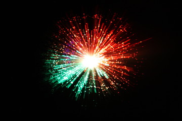 Explosion Feuerwerk