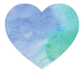  abstract watercolor heart