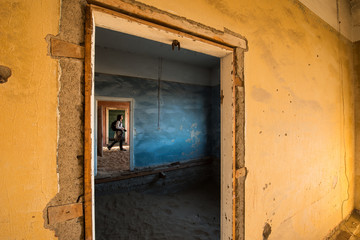 Kolmanskop ghost town, Luderitz Namibia