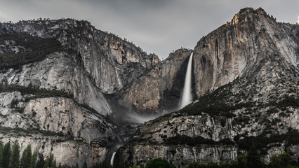 Yosemite Falls Sunset