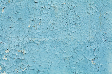Old blue textures wall background. Perfect background with space.