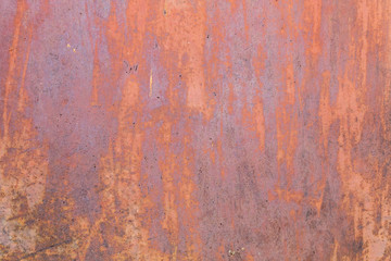 Reddish Old Weathered Rusty Metal Texture