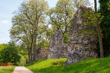 Mainz, die R&ouml;mersteine im Zahlbachtal.  24.05.2019.