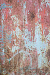 Reddish Old Weathered Rusty Metal Texture