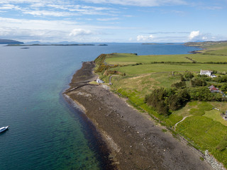 Isle of Skye Schottland aus der Luft
