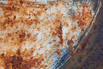 Old Weathered Rusty Metal Texture