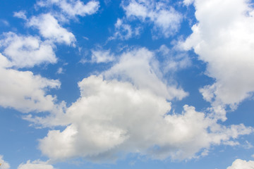 Obraz premium The background image of the sky and cloud