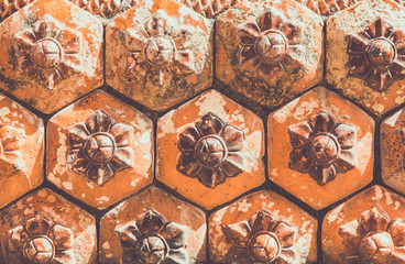 The background image of the orange clay tiles is used as an illustration