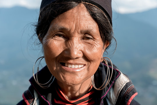 Elderly woman from Northern Vietnam