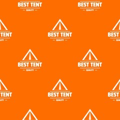 Quality tent pattern vector orange for any web design best