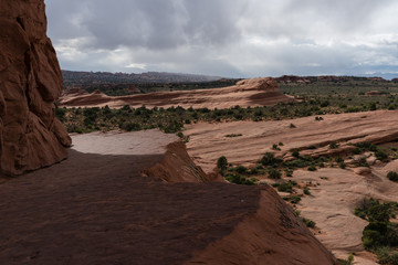 Hiking Trail in Arches National Park